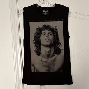 Bravado Black The Doors Sleeveless Top